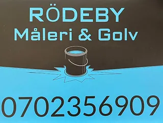 Logotype Rödeby Måleri & Golv